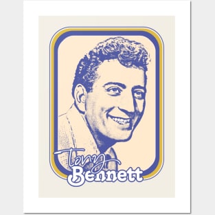 Tony Bennett  / Retro Style Fan Design Posters and Art